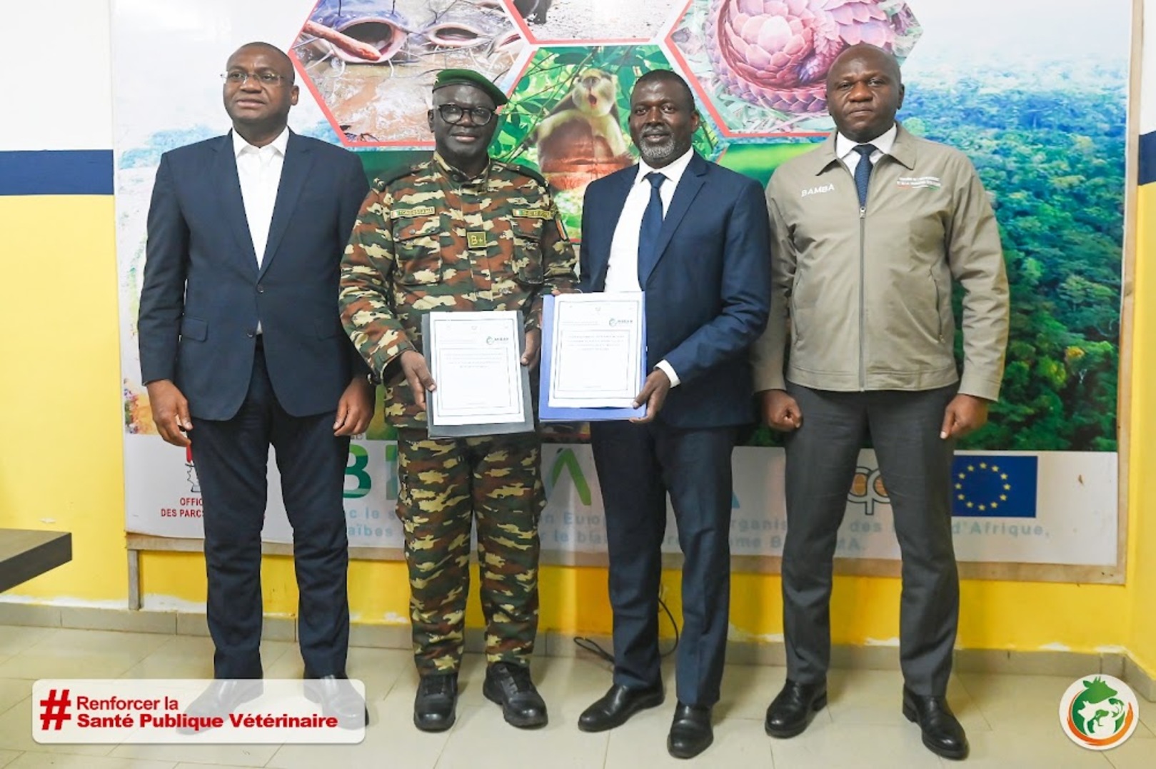 Côte d’Ivoire strengthens wildlife disease surveillance at Banco National Park